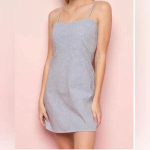 BRANDY Melville women's size XS spaghetti strap striped dress